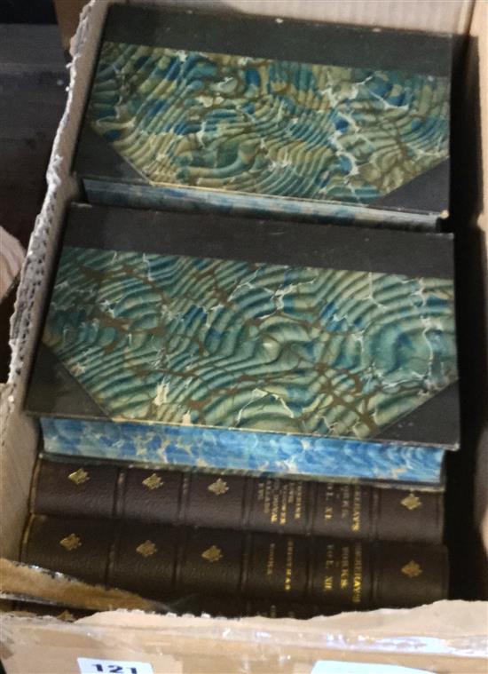 2 boxes of mixed books